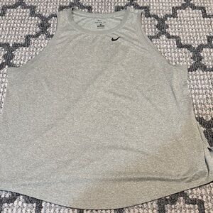 Nike Women's Light Gray Tank Top